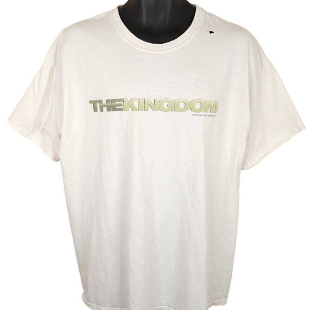 Vintage The Kingdom T Shirt Mens Size XL White Y2K 2007 Action Thriller Movie